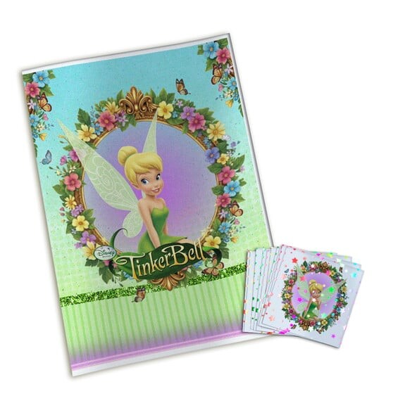 Álbum de Figurinhas Metalizadas Tinker Bell