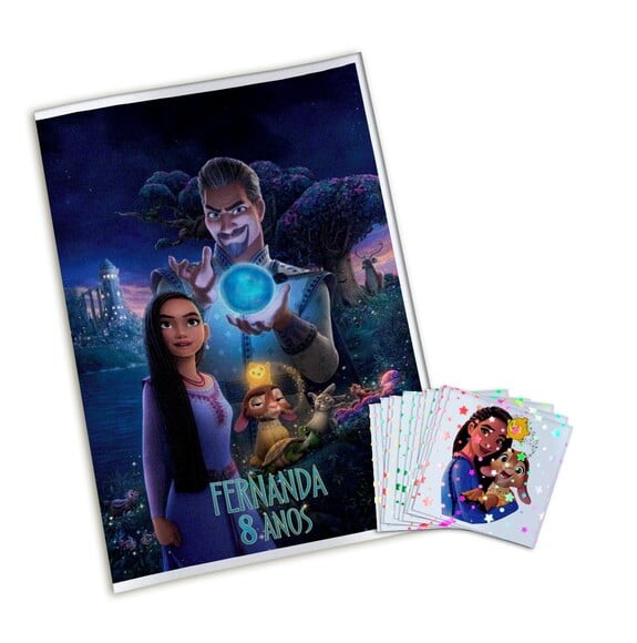 Álbum de Figurinhas Metalizadas Wish: o Poder dos Desejos