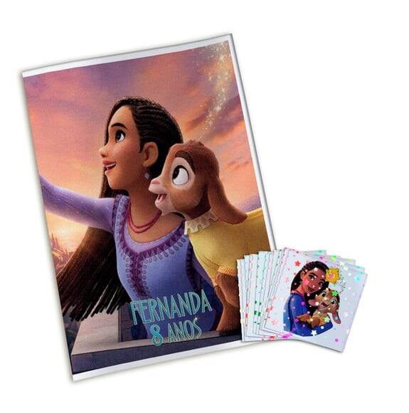 Álbum de Figurinhas Metalizadas Wish: o Poder dos Desejos