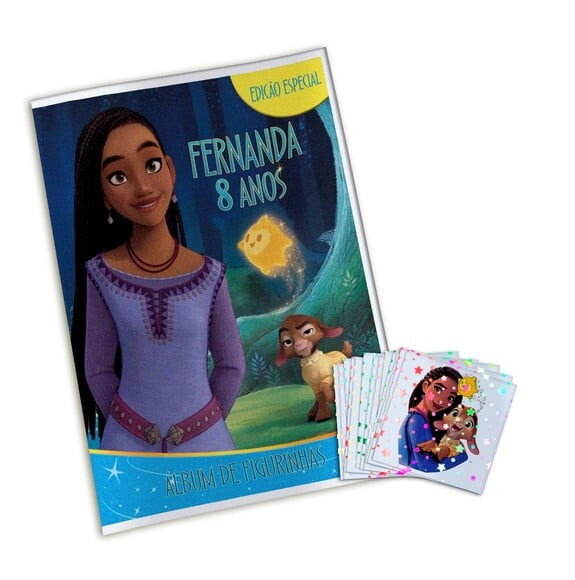 Álbum de Figurinhas Metalizadas Wish: o Poder dos Desejos