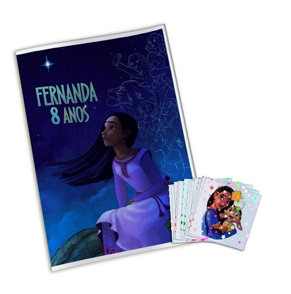 Álbum de Figurinhas Metalizadas Wish: o Poder dos Desejos