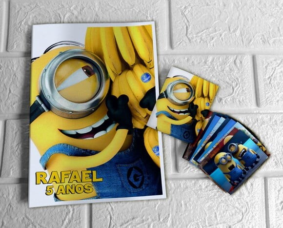 Álbum de Figurinhas Minions