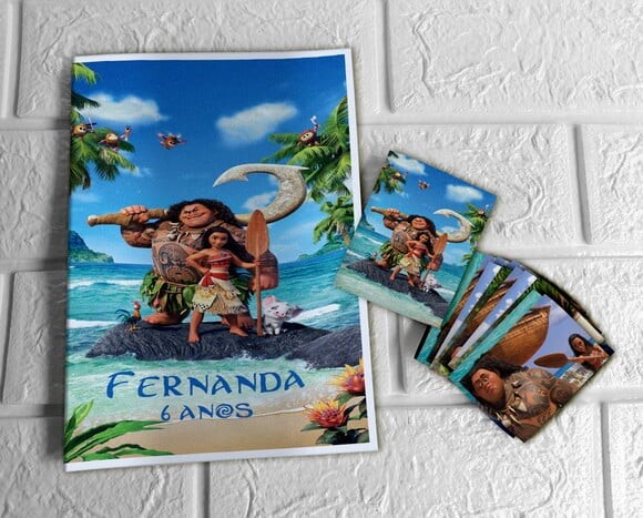 Álbum de Figurinhas Moana