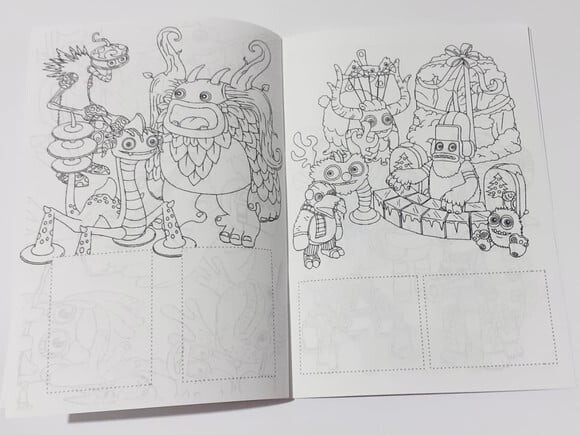Álbum de Figurinhas My Singing Monsters