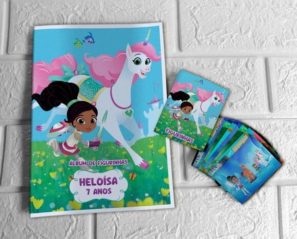 Álbum de Figurinhas Nella Uma Princesa Corajosa