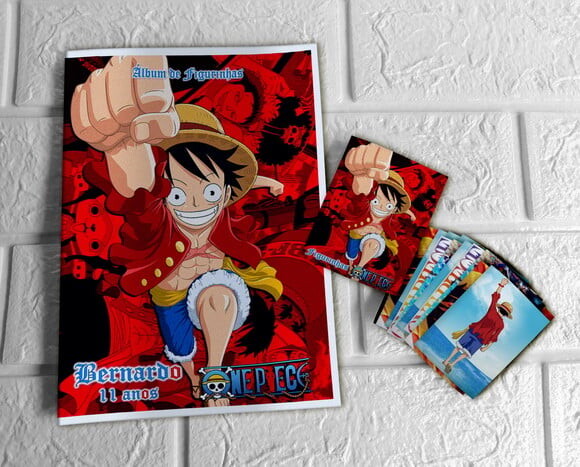 Álbum de Figurinhas One Piece