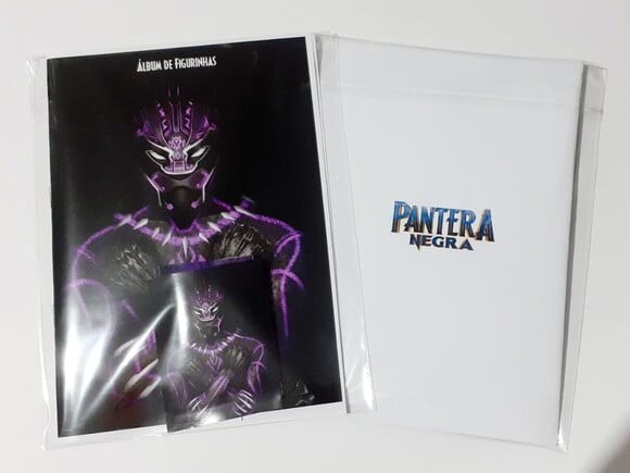 Álbum de Figurinhas Pantera Negra