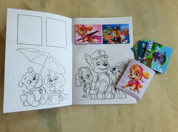 Álbum de Figurinhas Patrulha Canina