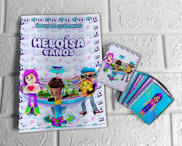 Álbum de Figurinhas Pk Xd