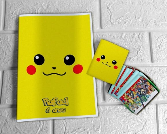Álbum de Figurinhas Pokémon