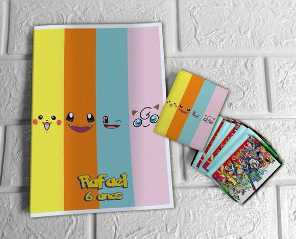Álbum de Figurinhas Pokémon