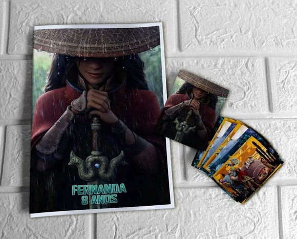 Álbum de Figurinhas Raya e o Último Dragão