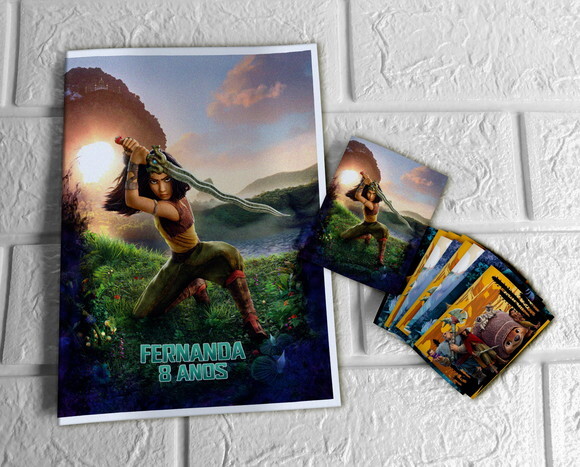 Álbum de Figurinhas Raya e o Último Dragão