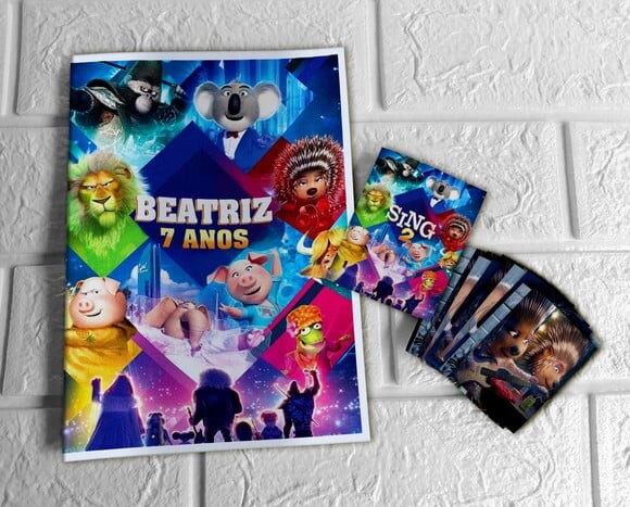 Álbum de Figurinhas Sing 2