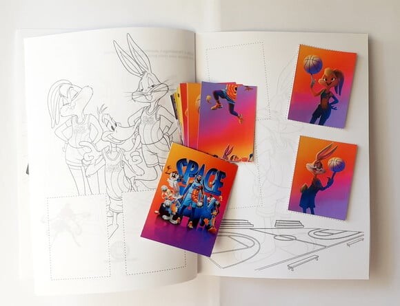 Álbum de Figurinhas Space Jam Um Novo Legado