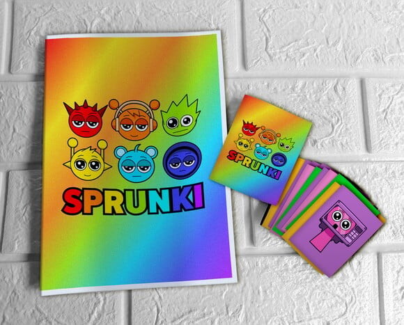 Álbum de Figurinhas Sprunki