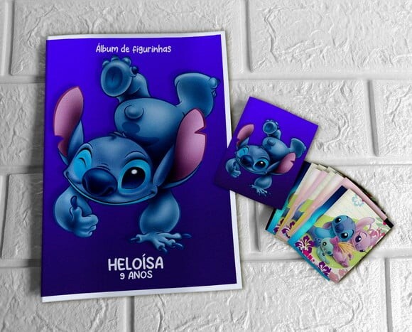 Álbum de Figurinhas Stitch