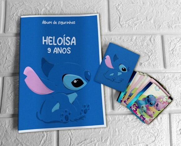 Álbum de Figurinhas Stitch