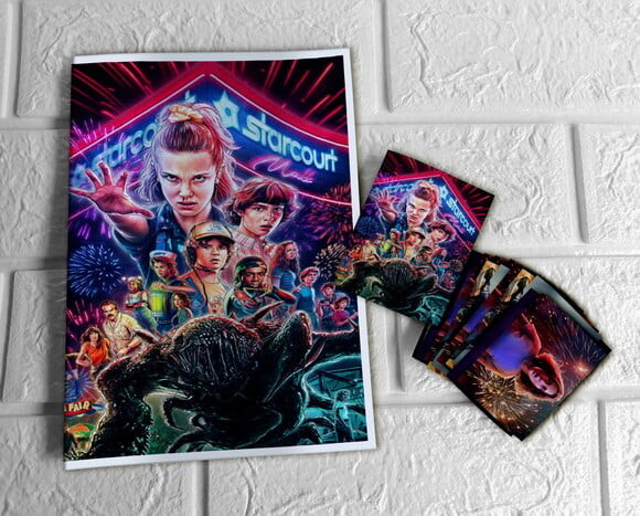 Álbum de Figurinhas Stranger Things