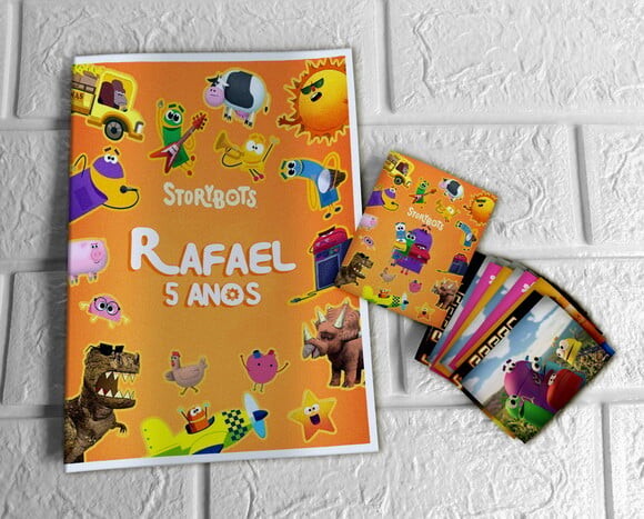 Álbum de Figurinhas Storybots