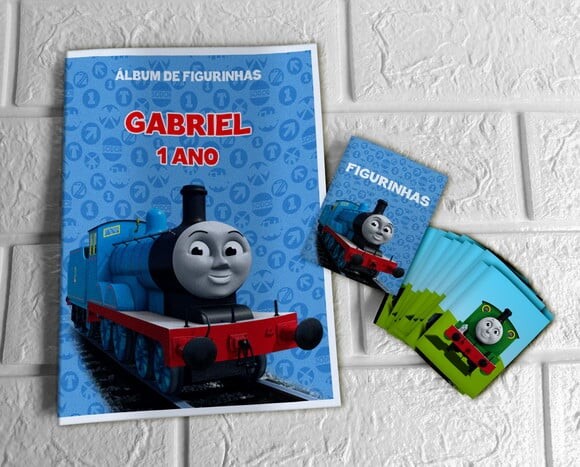 Álbum de Figurinhas Thomas e Seus Amigos
