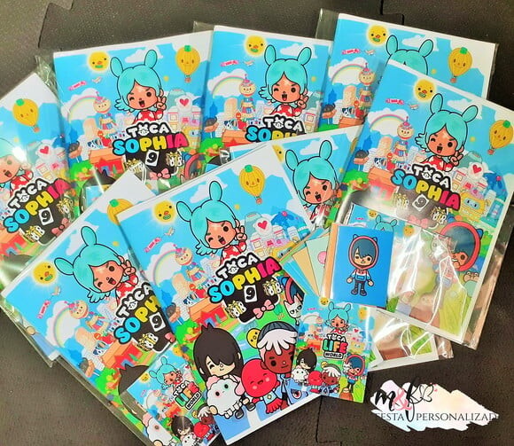 Álbum de Figurinhas Toca Life World Toca Boca