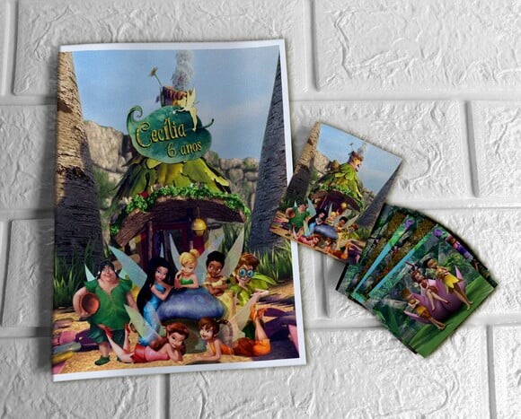 Álbum de Figurinhas Tinker Bell