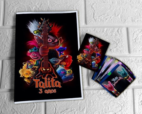 Álbum de Figurinhas Trolls 2