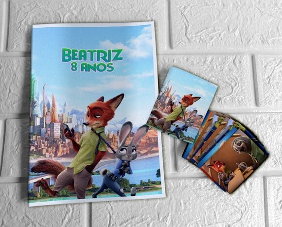 Álbum de Figurinhas Zootopia