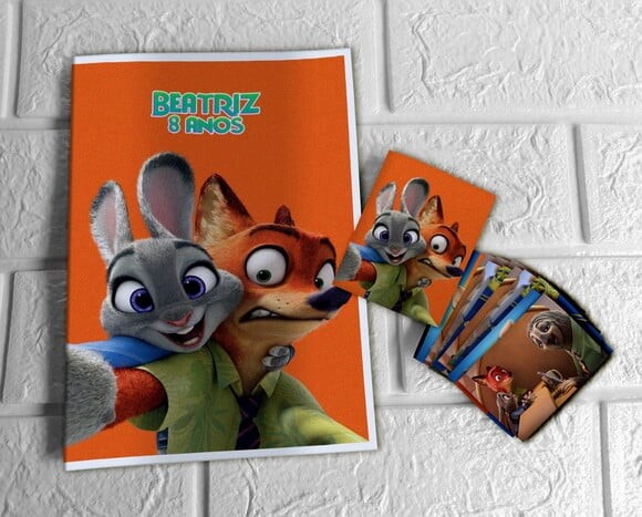 Álbum de Figurinhas Zootopia