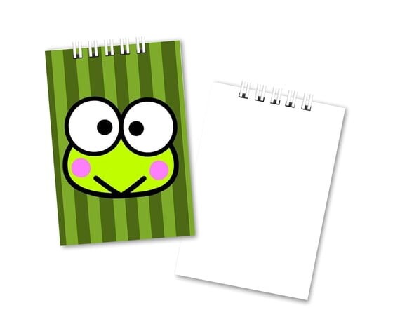 Bloquinho 7x10cm Capa Mole Keroppi