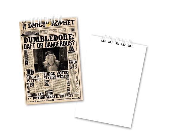 Bloquinho de Notas 7x10 cm Capa Mole Harry Potter