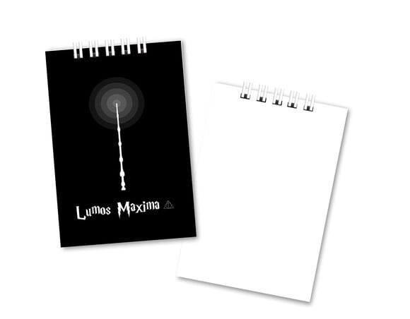 Bloquinho de Notas 7x10 cm Capa Mole Harry Potter