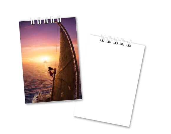 Bloquinho de Notas 7x10 cm Capa Mole Moana 2