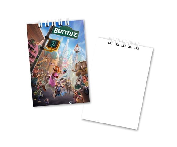 Bloquinho de Notas 7x10 cm Zootopia 2