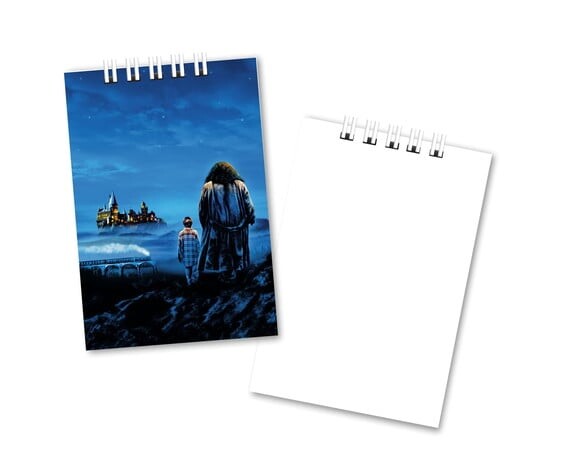 Bloquinho de Notas 7x10 cm Capam Mole Harry Potter