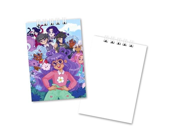 Bloquinho de Notas 7x10 cm Capa Mole Princesa Desastrada