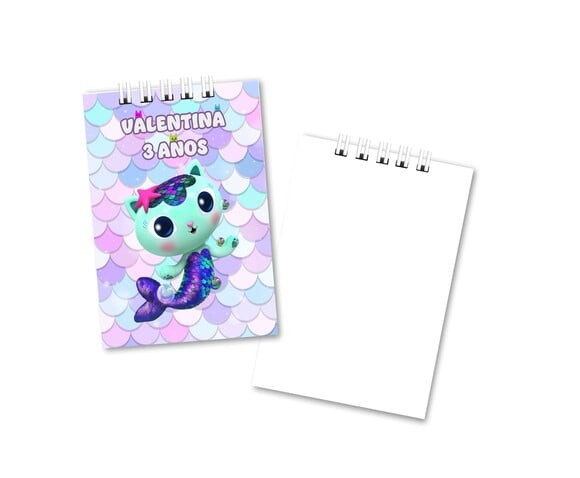 Bloquinho de Notas 7x10cm Capa Mole a Casa Mágica da Gabby