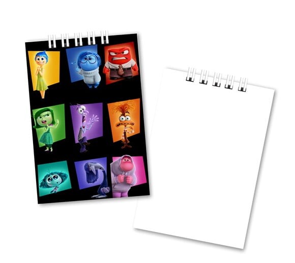 Bloquinho de Notas 7x10cm Capa Mole Divertida Mente 2