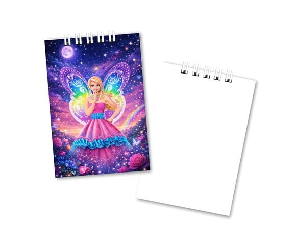 Bloquinho de Notas 7x10cm Capa Mole Barbie