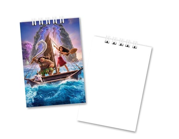 Bloquinho de Notas 7x10cm Capa Mole Moana 2