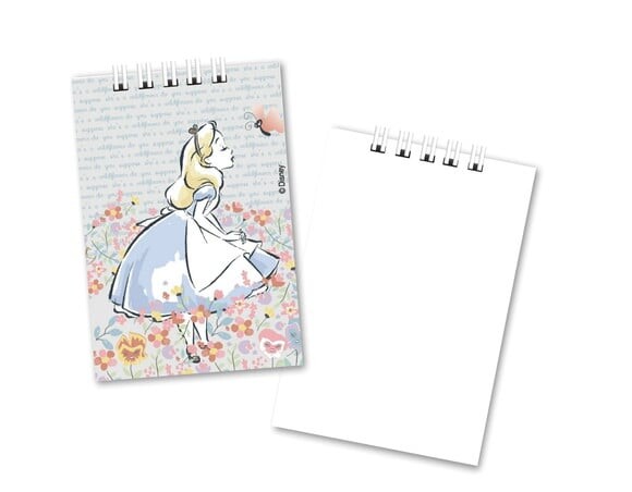 Bloquinho de Notas Capa Mole Alice no País das Maravilhas