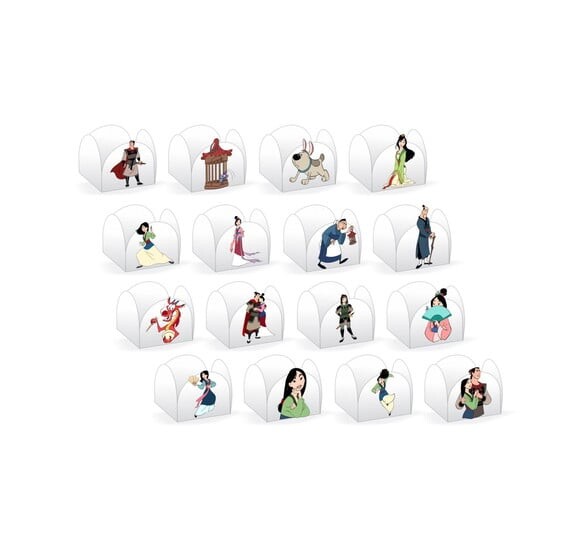 Forminha de Doce Mulan