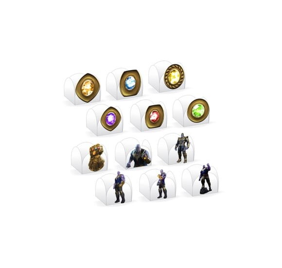 Forminha de Doce Thanos Vingadores