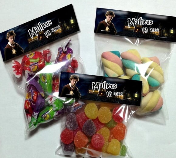 Lapela com Saquinho Harry Potter Não Acompanha Doces