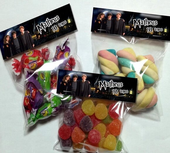 Lapela com Saquinho Harry Potter Não Acompanha Doces