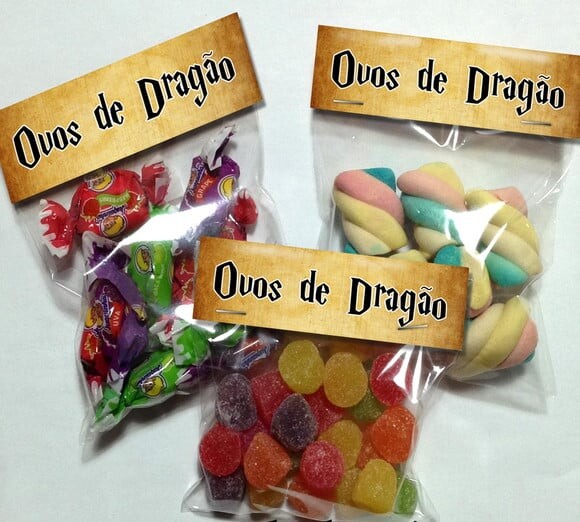 Lapela com Saquinho Harry Potter Não Acompanha Doces