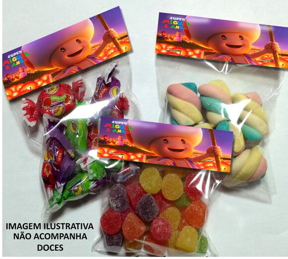 Lapela com Saquinho Super Mario Bros Não Acompanha Doces