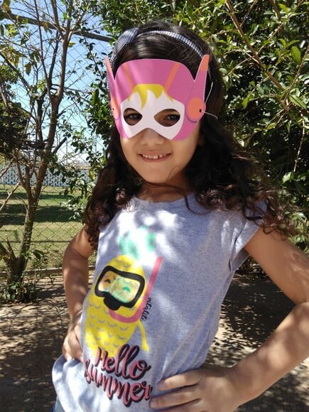 Máscaras de Papel Big Hero