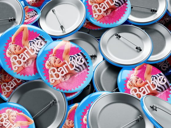 Mini Botton 3,7cm Barbie